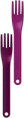 Haarukka pieni sileä magenta / Talk Tools Magenta Fork wee smooth
